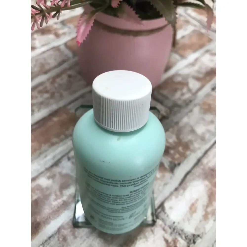 Soy Nail Polish Remover Non-Acetone Nail Polish Remover Non-Toxic Fingernail 4oz